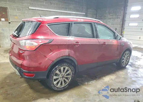 2017 Ford Escape Titanium from USA, damaged, VIN 1FMCU9J96HUC58929